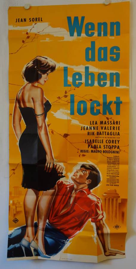 Wenn das Leben lockt originales deutsches Filmplakat